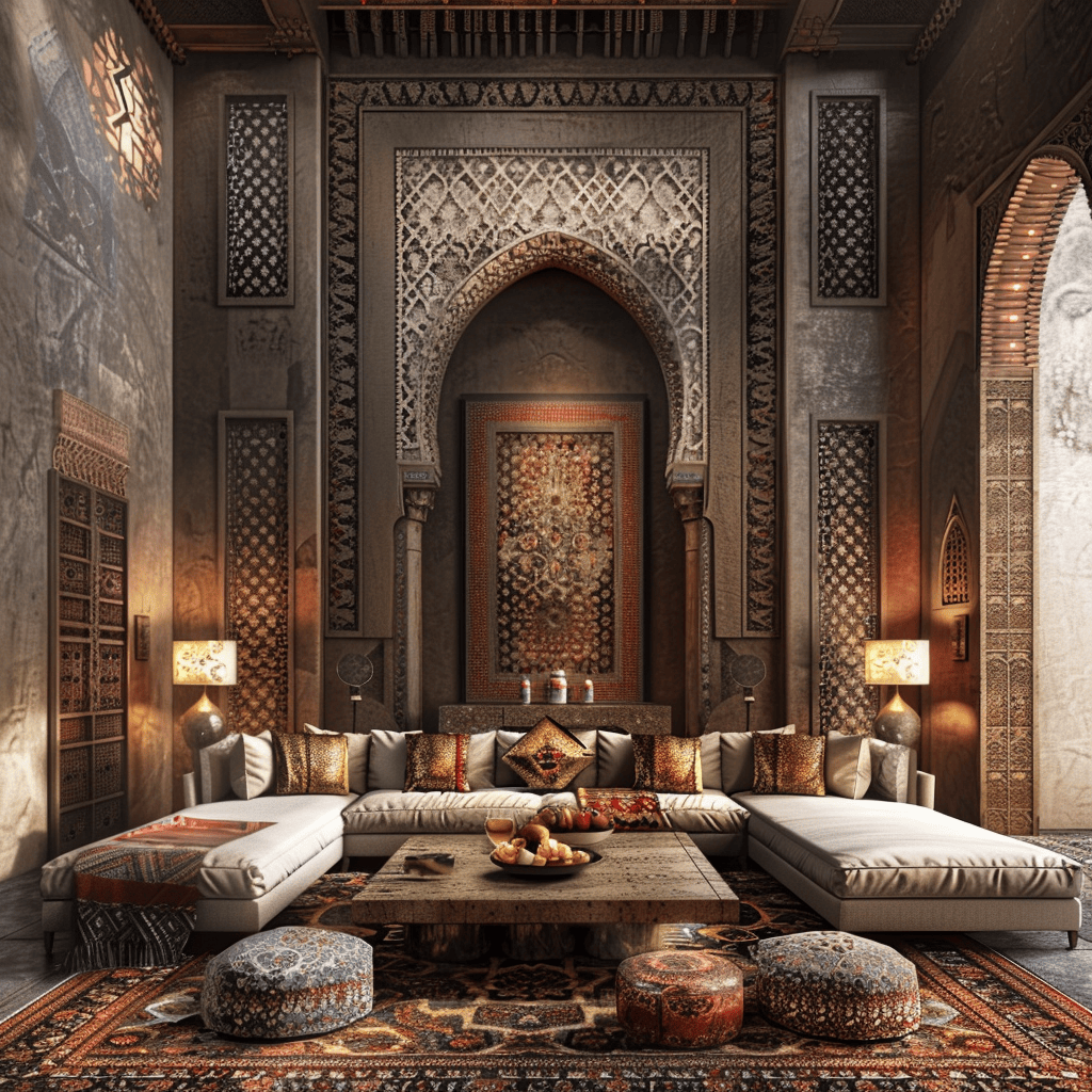 Moroccan architectural accents