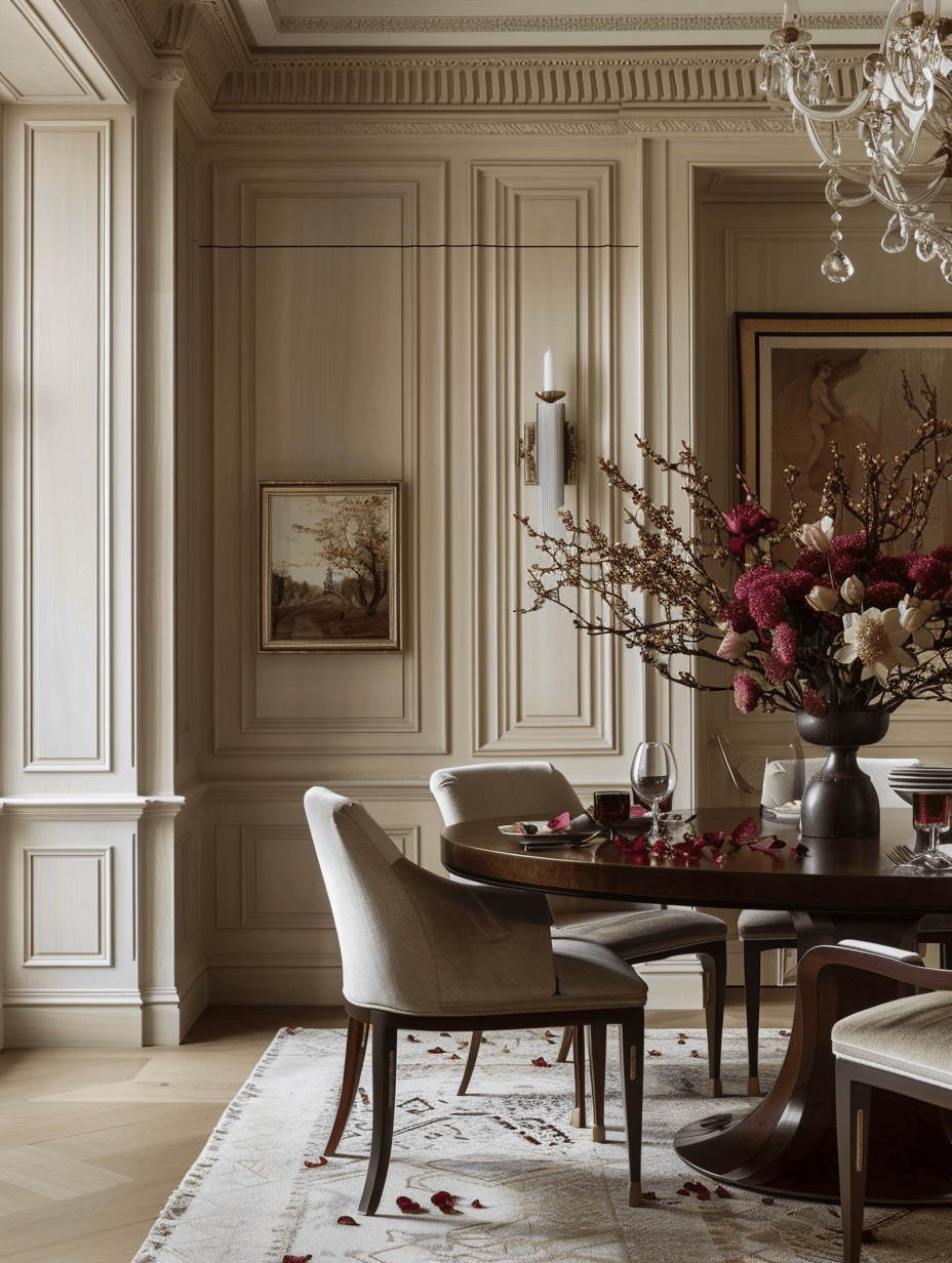 a French Parisian dining themes that transport you to a timeless Parisian atmosphere 