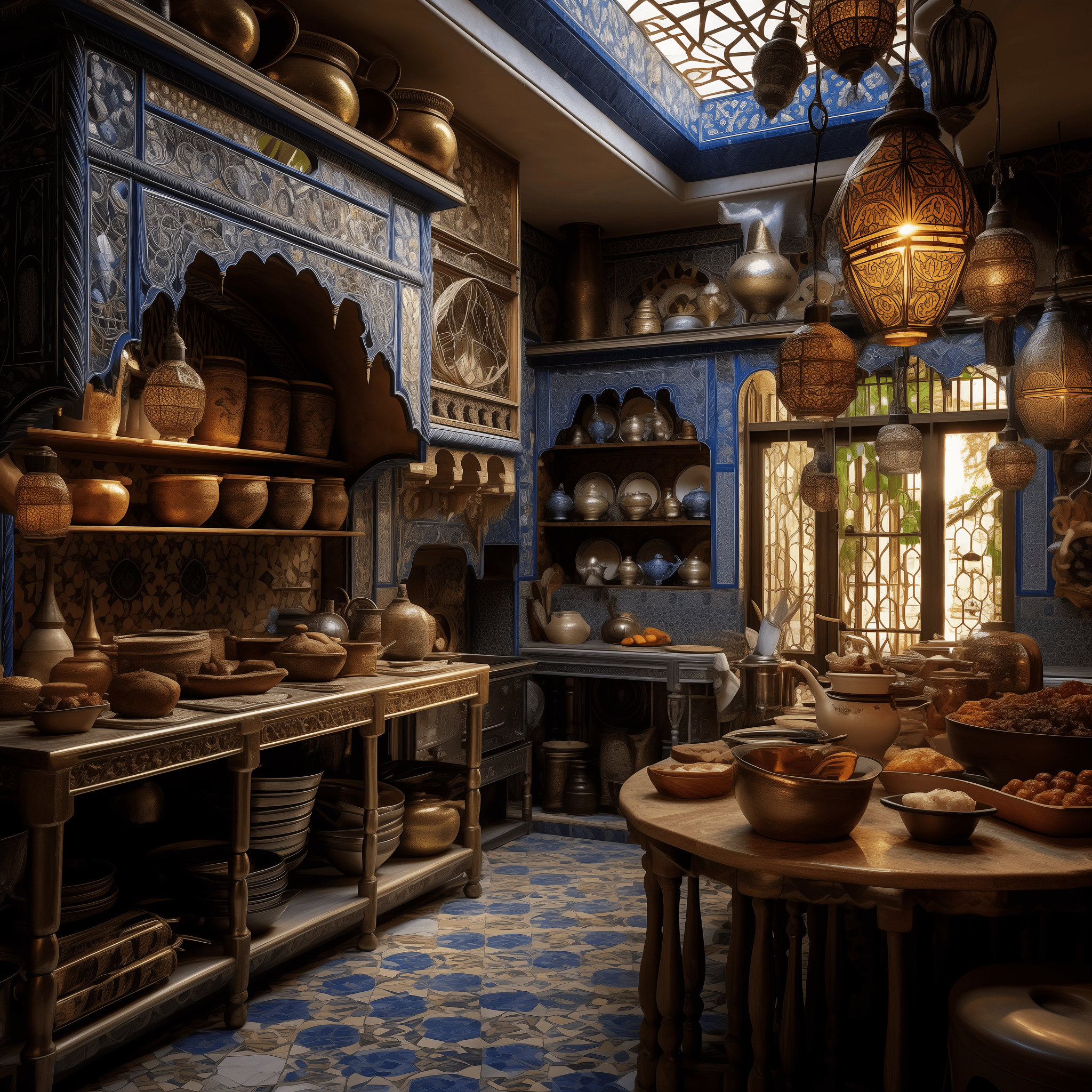 19 Interior Design Principles of a Moroccan Kitchen