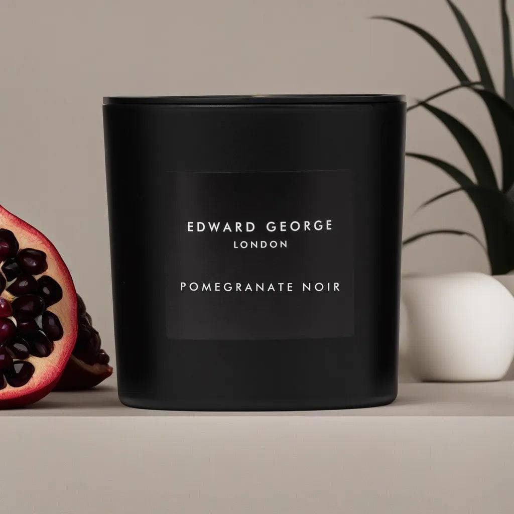 Pomegranate Noir Large Scented Candle 750g - Edward George London