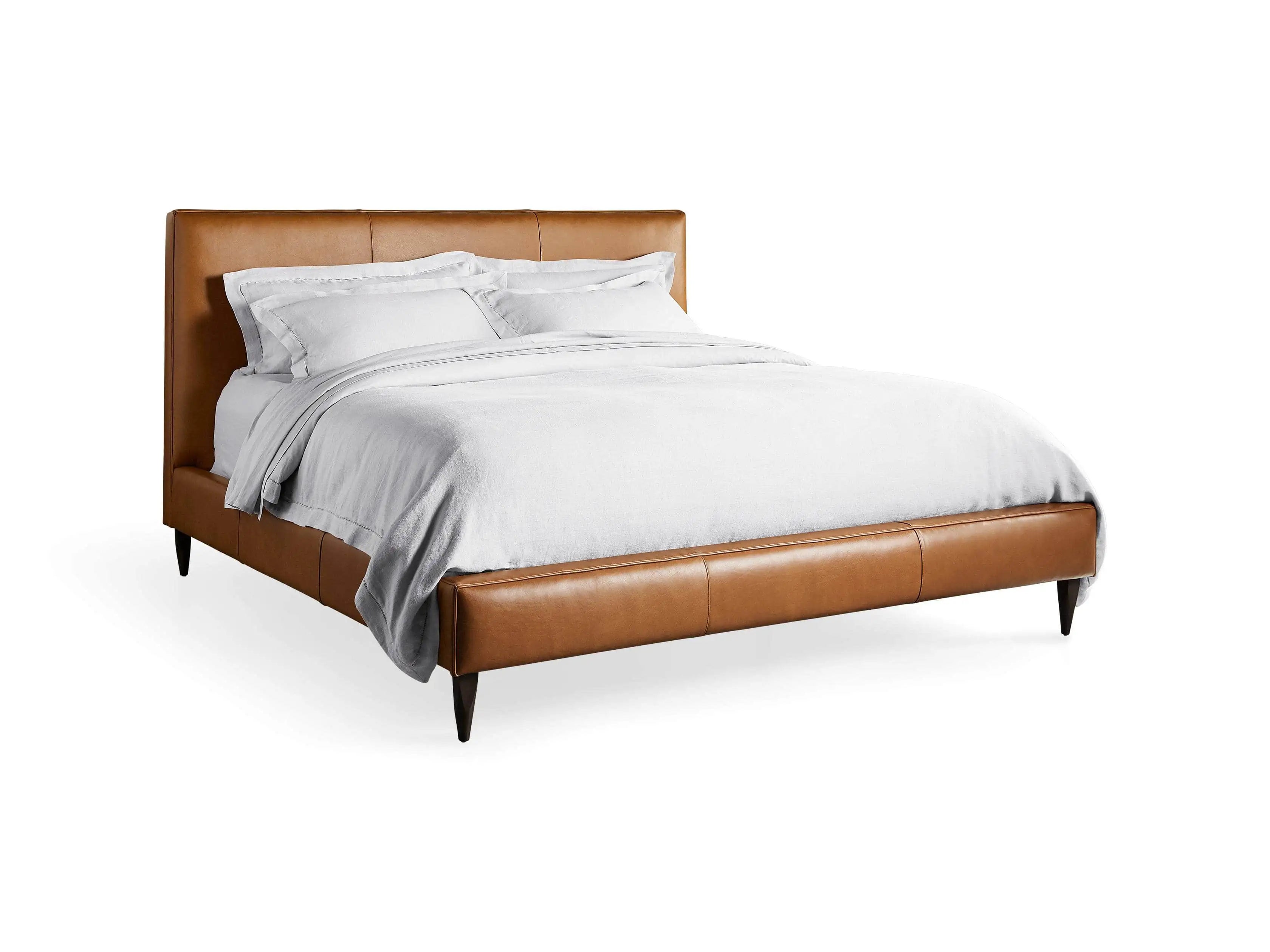 Andes Leather Bed