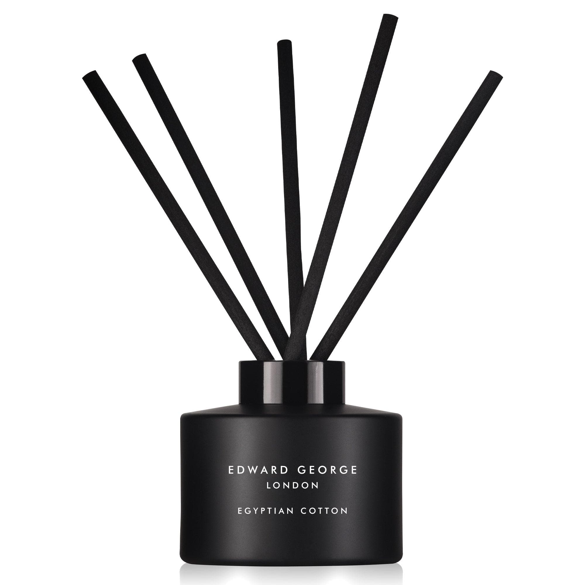 egyptian cotton reed diffusers refills home fragrance decor room edward george london infographic luxury gift ritual scented england sticks scent oil diffuser refill women men black