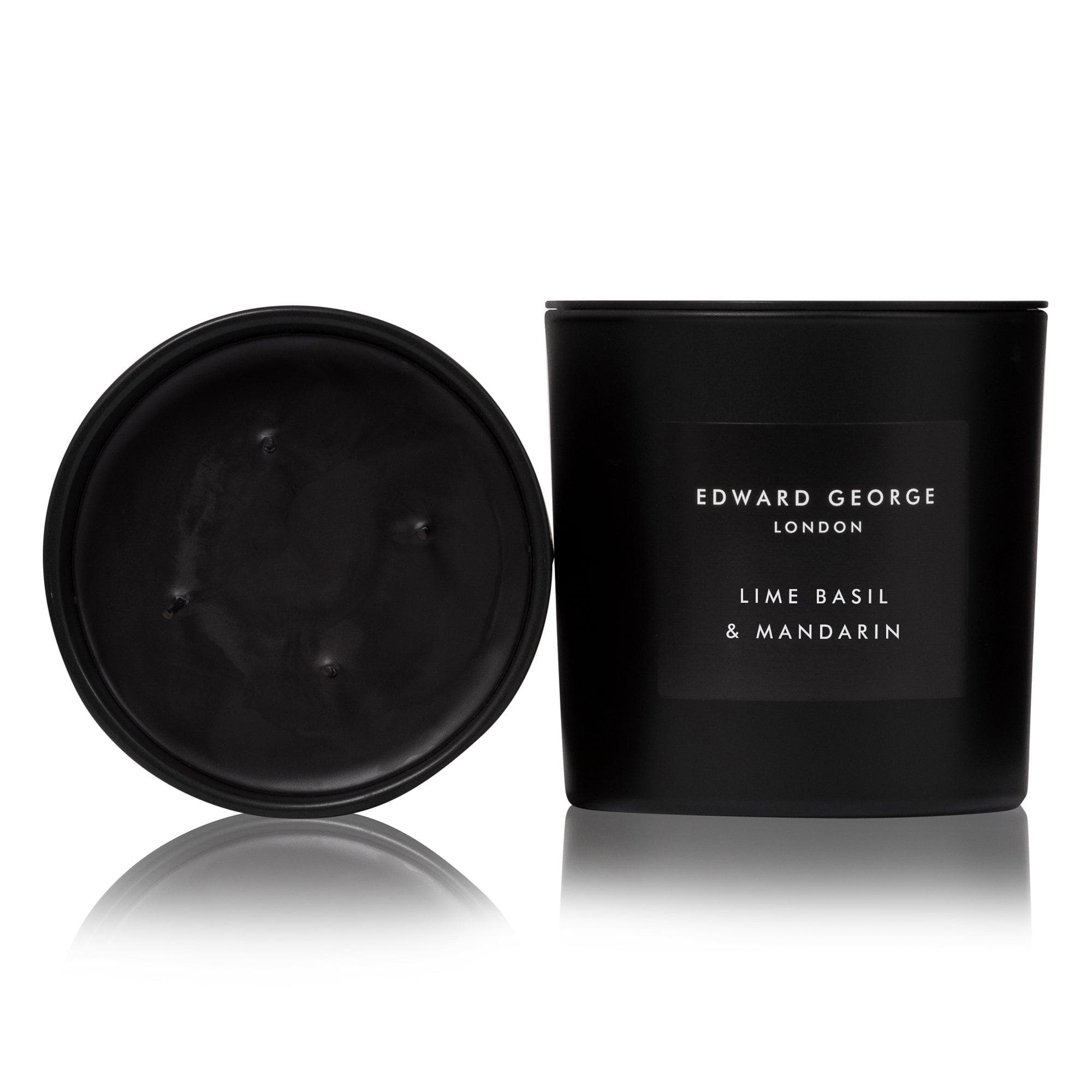 lime basil mandarin candles home fragrance decor room living edward george london luxury gift ritual scent set lid mineral best black wax scented candle women men large