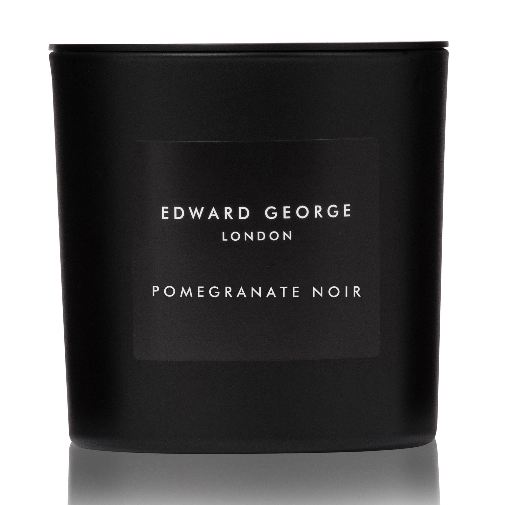 pomegranate noir candles home fragrance decor room living edward george london luxury gift ritual scent set lid mineral best black wax scented candle women men large