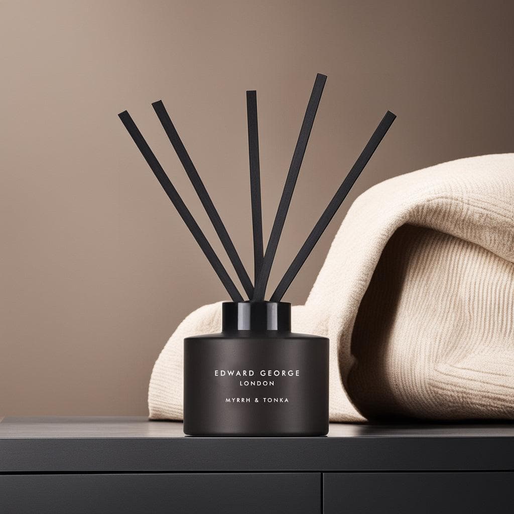 reed diffusers refills home fragrance decor room edward george london infographic luxury gift ritual scented england sticks scent oil diffuser refill women men black