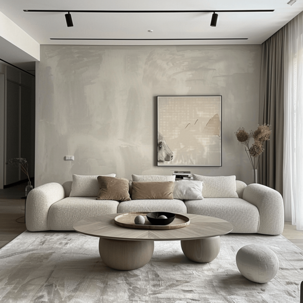 A collection of inspiring real life minimalist living room designs showcasing clean lines, neutral color palettes, and functional furniture arrangements
