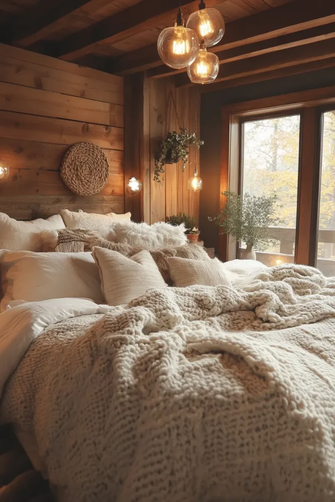 Cozy fall aesthetic bedroom autumn capturing the season's essence