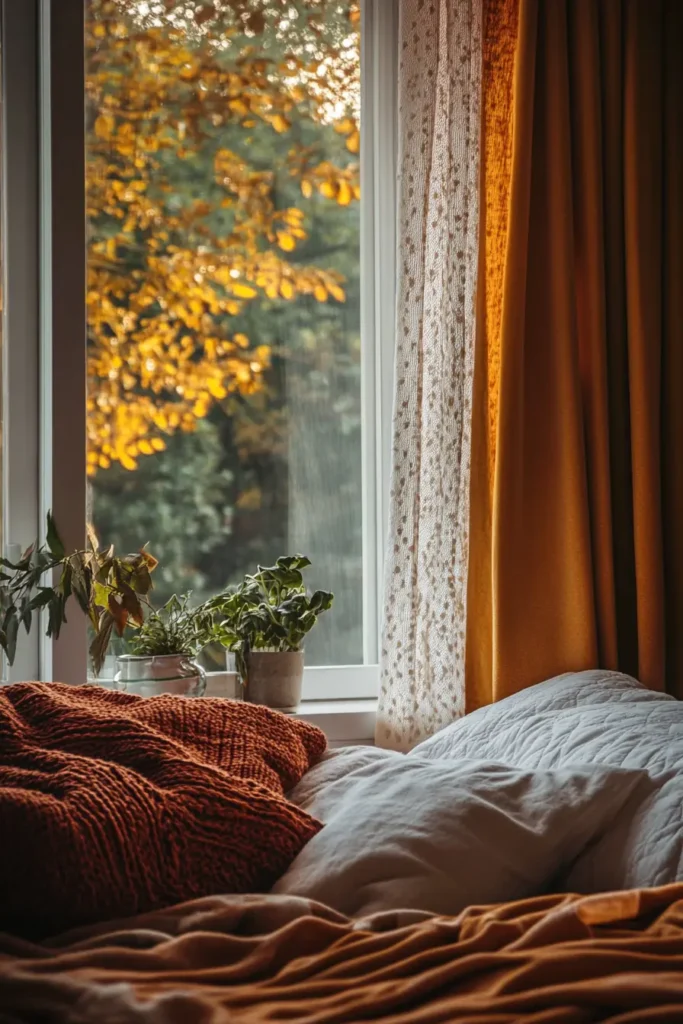 Fall ceiling bedroom design adding visual interest from above