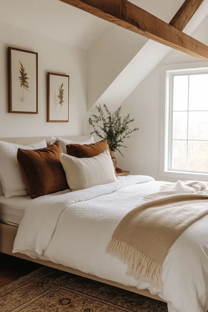 Fall ceiling for bedroom adding visual interest from above