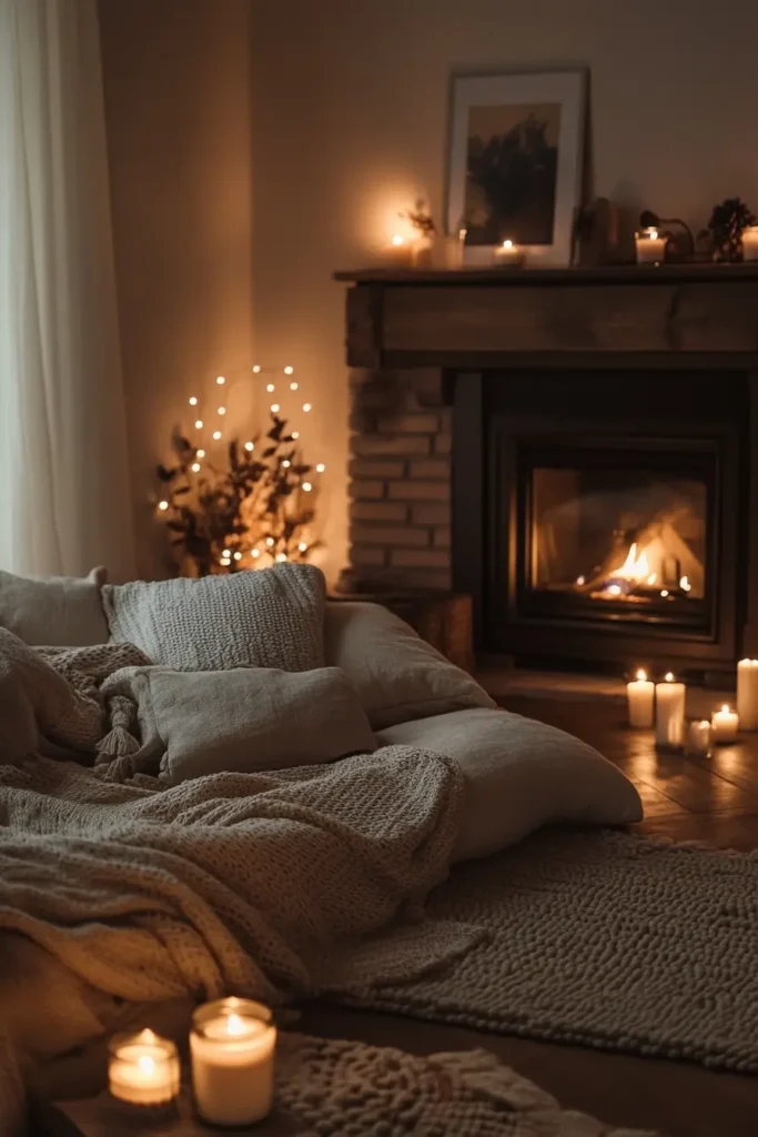 Fall room aesthetic bedroom capturing the essence of the season