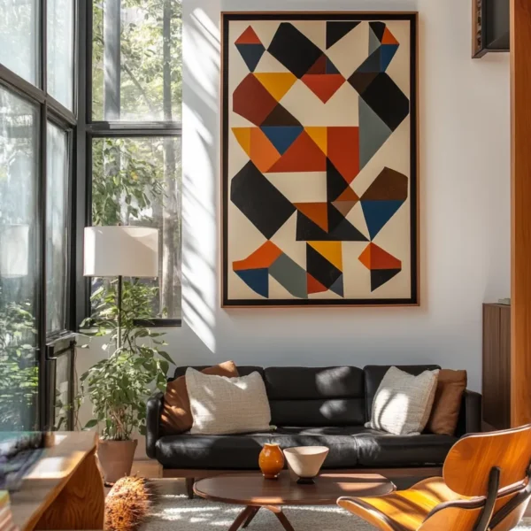 Mid century modern apartment aesthetic showcasing sleek furniture and apartment mid century modern design elements