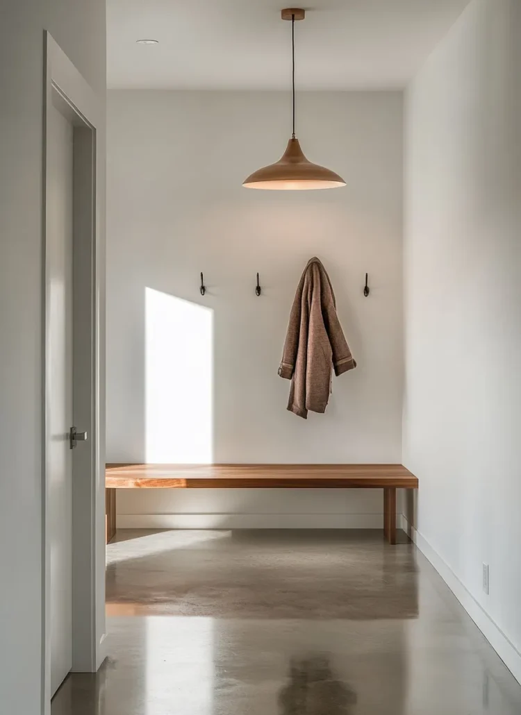 23 Stunning Minimalist Mudroom Design