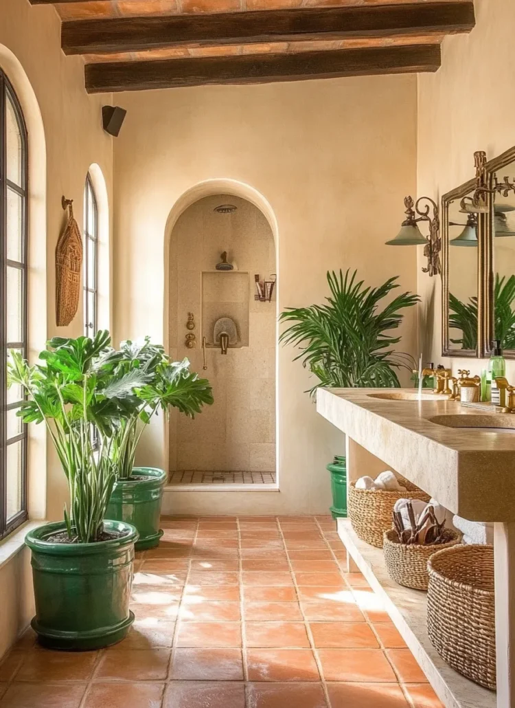 14 Vibrant Spanish Bathroom Design Ideas