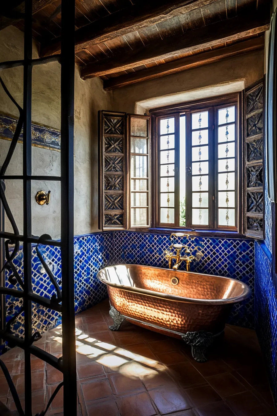 14 Vibrant Spanish Bathroom Design Ideas - Edward George