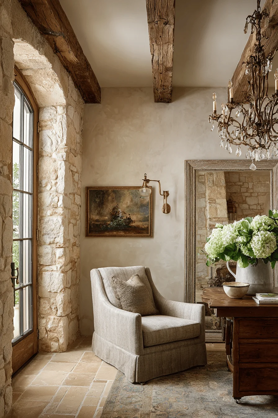 aesthetic room decor dream house decor french country exterior lighting featuring antique brass lanterns rich brown