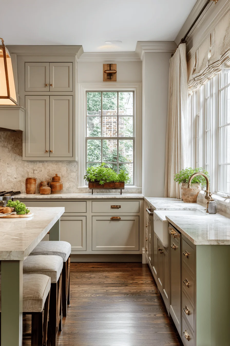 contemporary kitchen with aesthetic room decor featuring ranch kitchen layout and stainless steel appliances