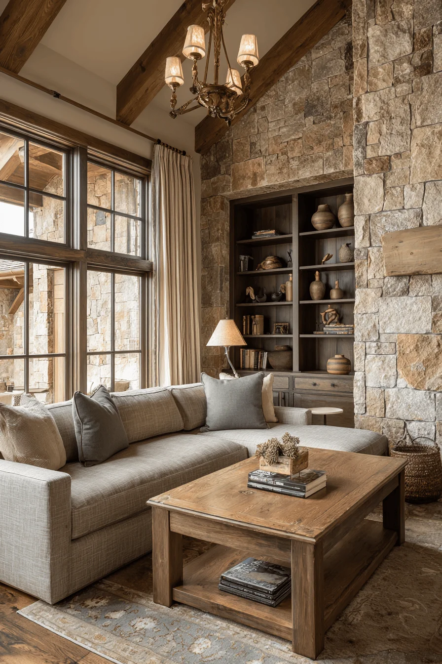 curtains living room with dream house decor featuring mountain decor living room soft cream linen drapery timber framed windows