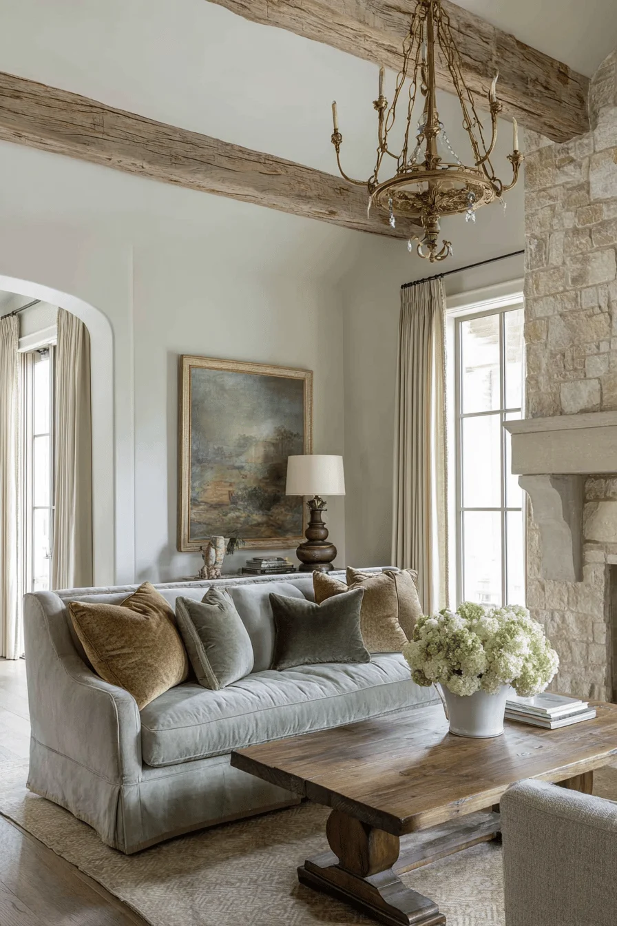home design room design french country bathroom lighting with mirror fixtures antique brass hardware details