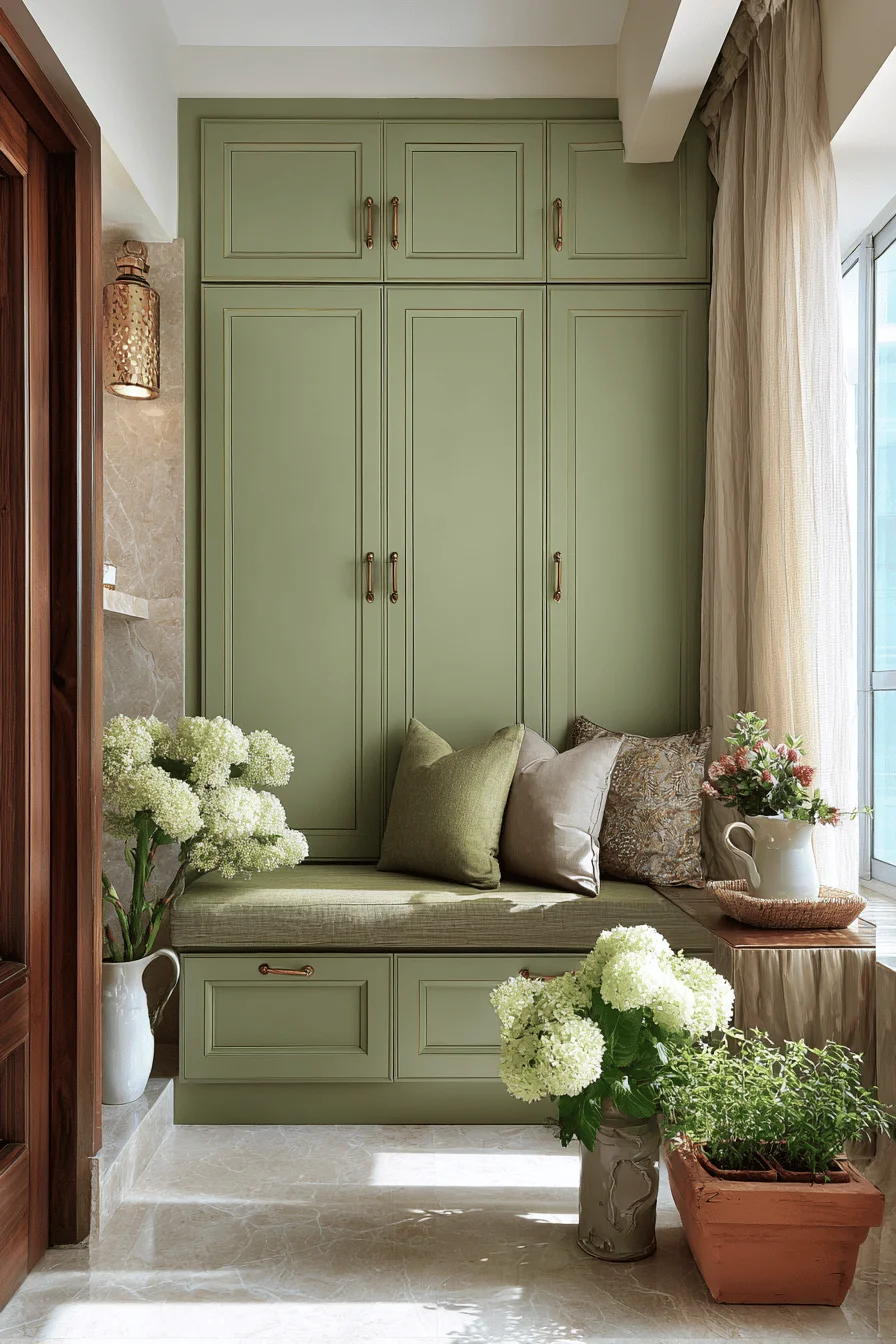 refined neutral color palette house layouts showcasing earthy color with warm taupe walls rich brown furniture elements
