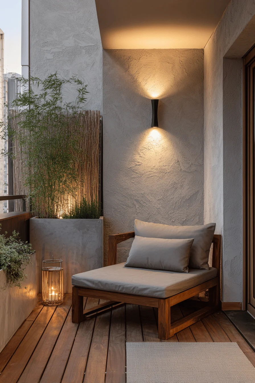 room decor japandi balcony showcasing outdoor balcony ideas with balcony design and natural elements