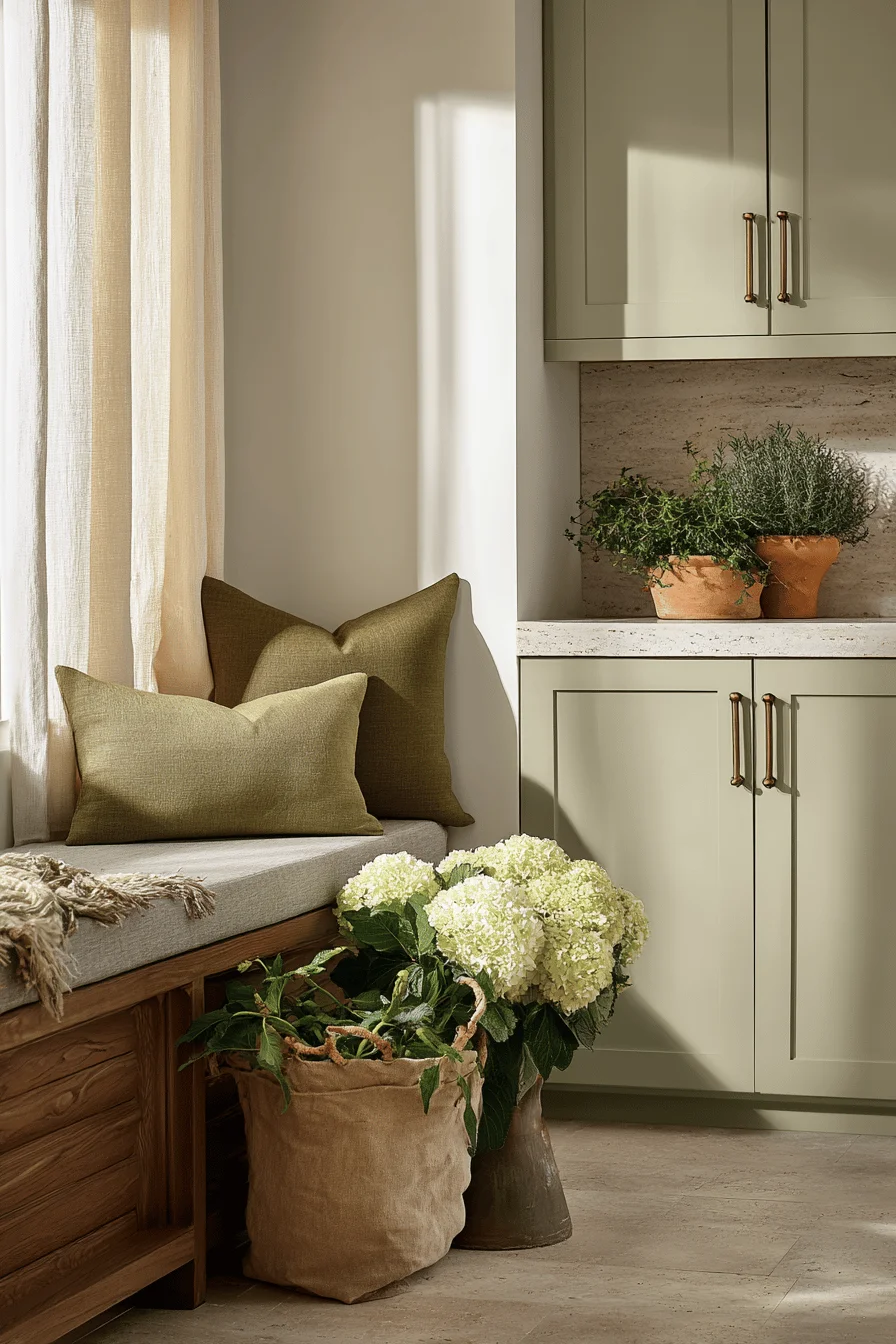 timeless natural color palette dream house interior with earthy color featuring wall color combination taupe walls brown furniture