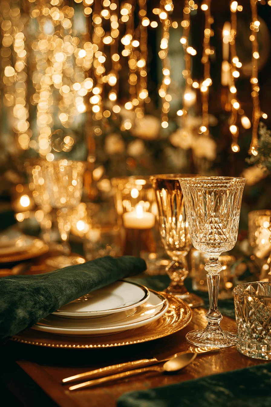 christmas table decorations inspiration displaying festive dining room with silk napkins and professional camera styling