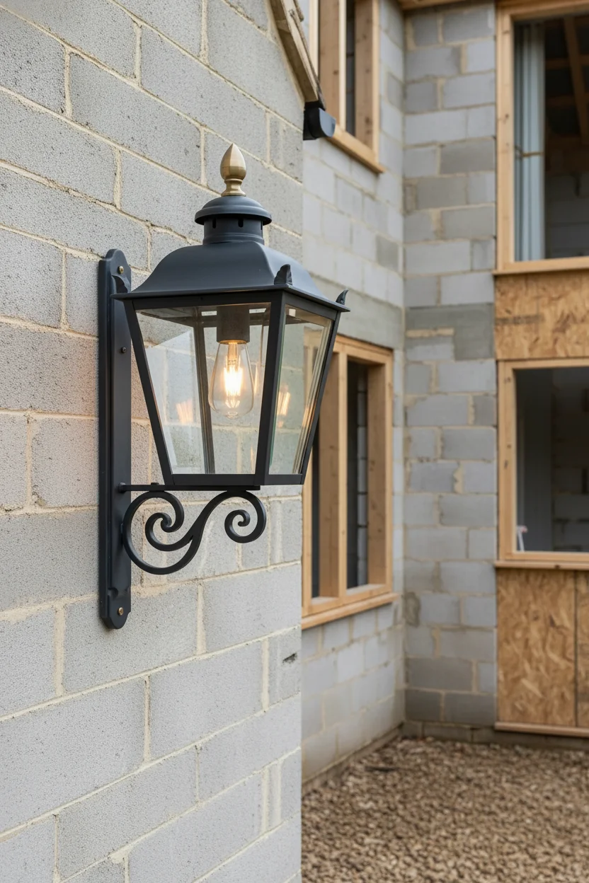 English Country House Exterior english country exterior lighting design scene empty room