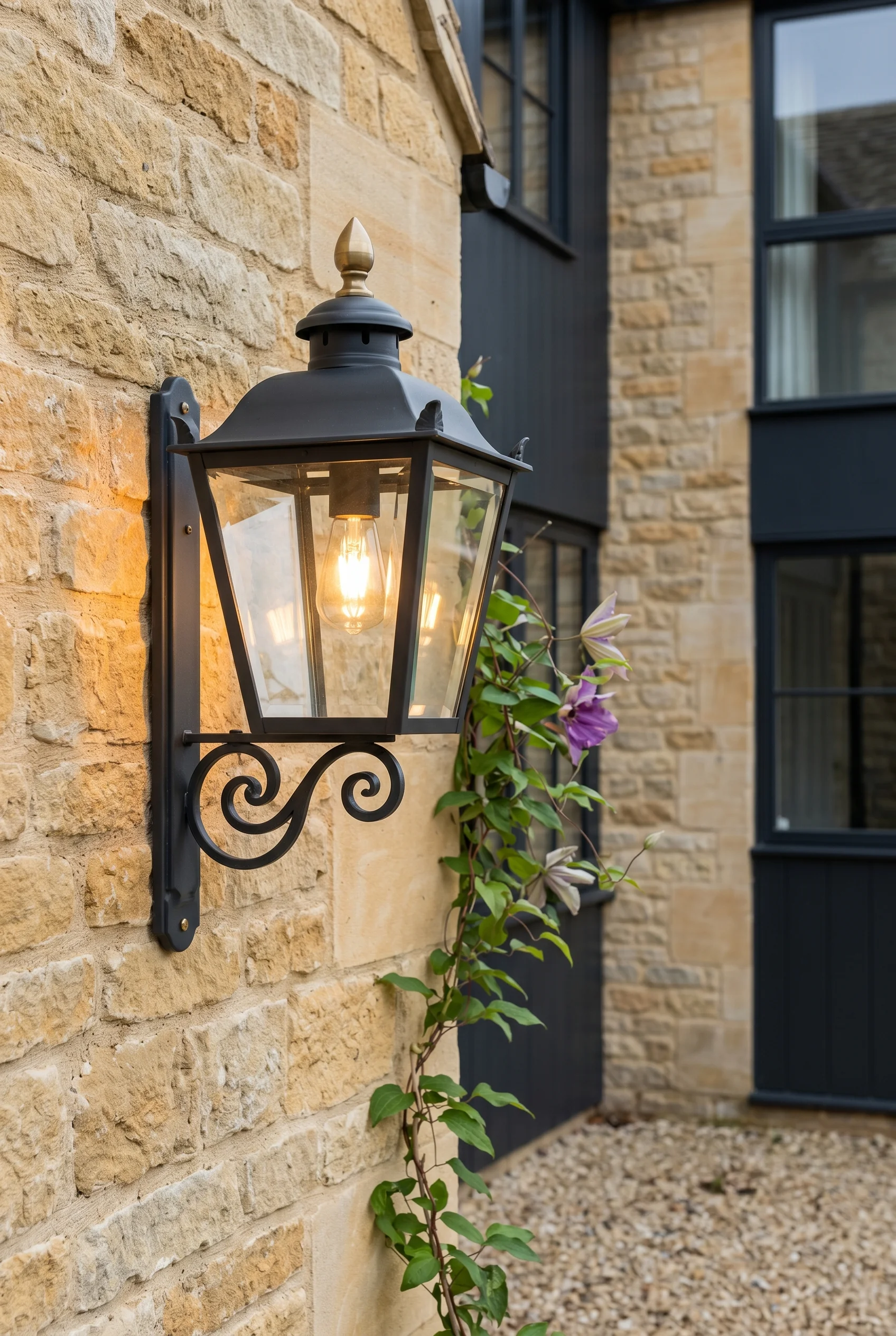 English Country House Exterior english country exterior lighting design scene