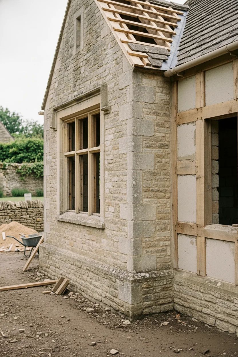 English Country House Exterior english country rainwater goods design scene empty room