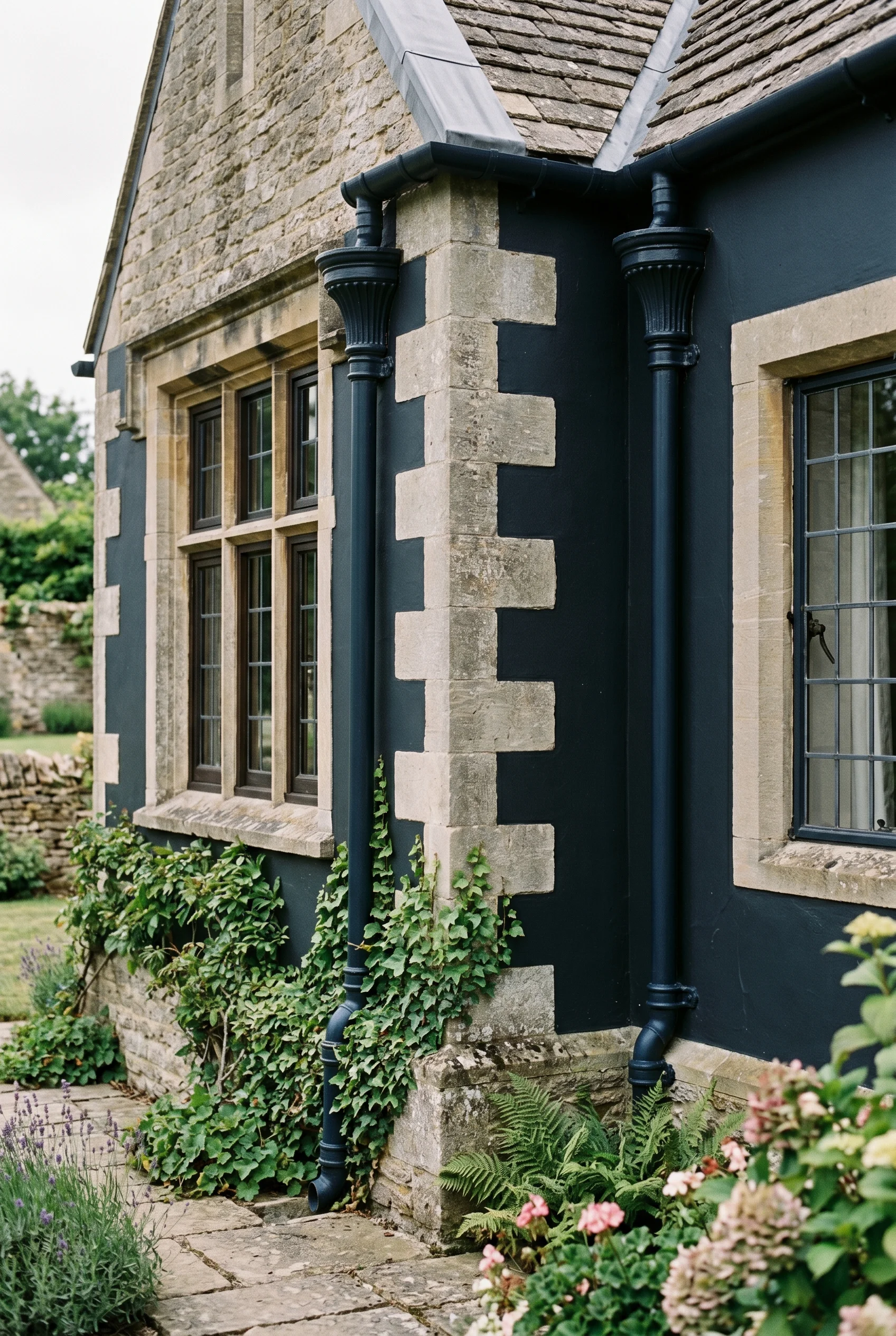 English Country House Exterior english country rainwater goods design scene