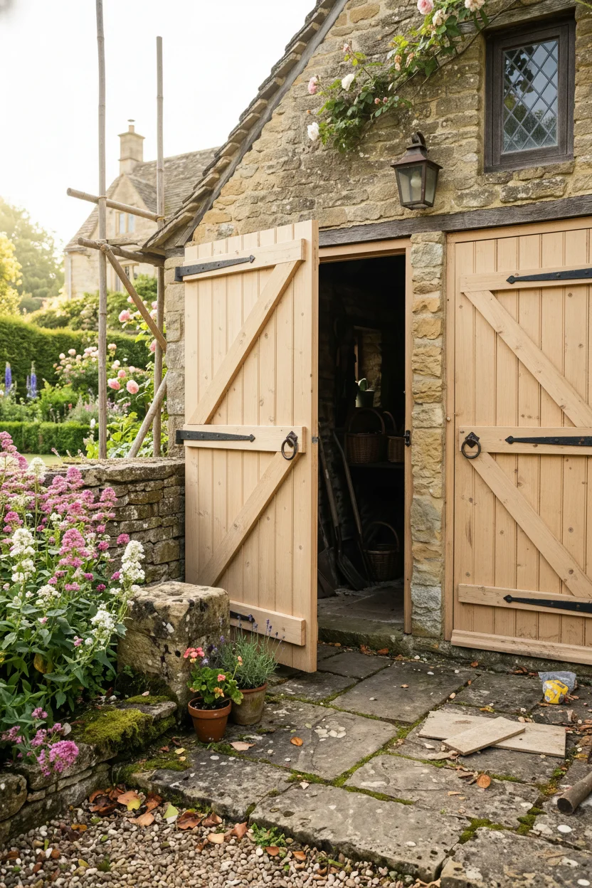 English Country House Exterior english country gravel drive design scene empty room
