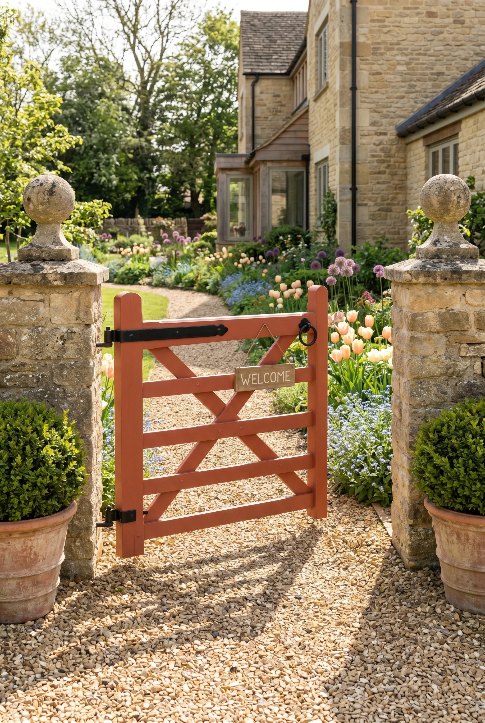 English Country House Exterior english country climbing roses design scene