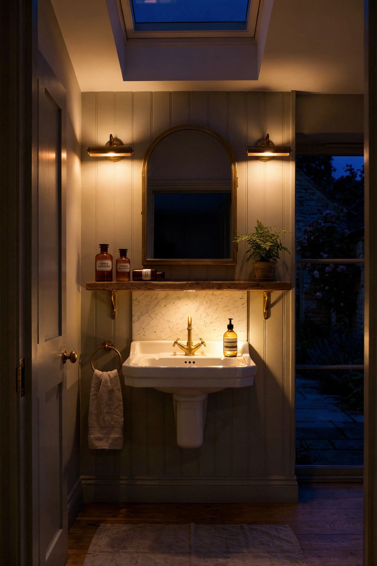English Country Bathroom english country bathroom colors design scene evening mood