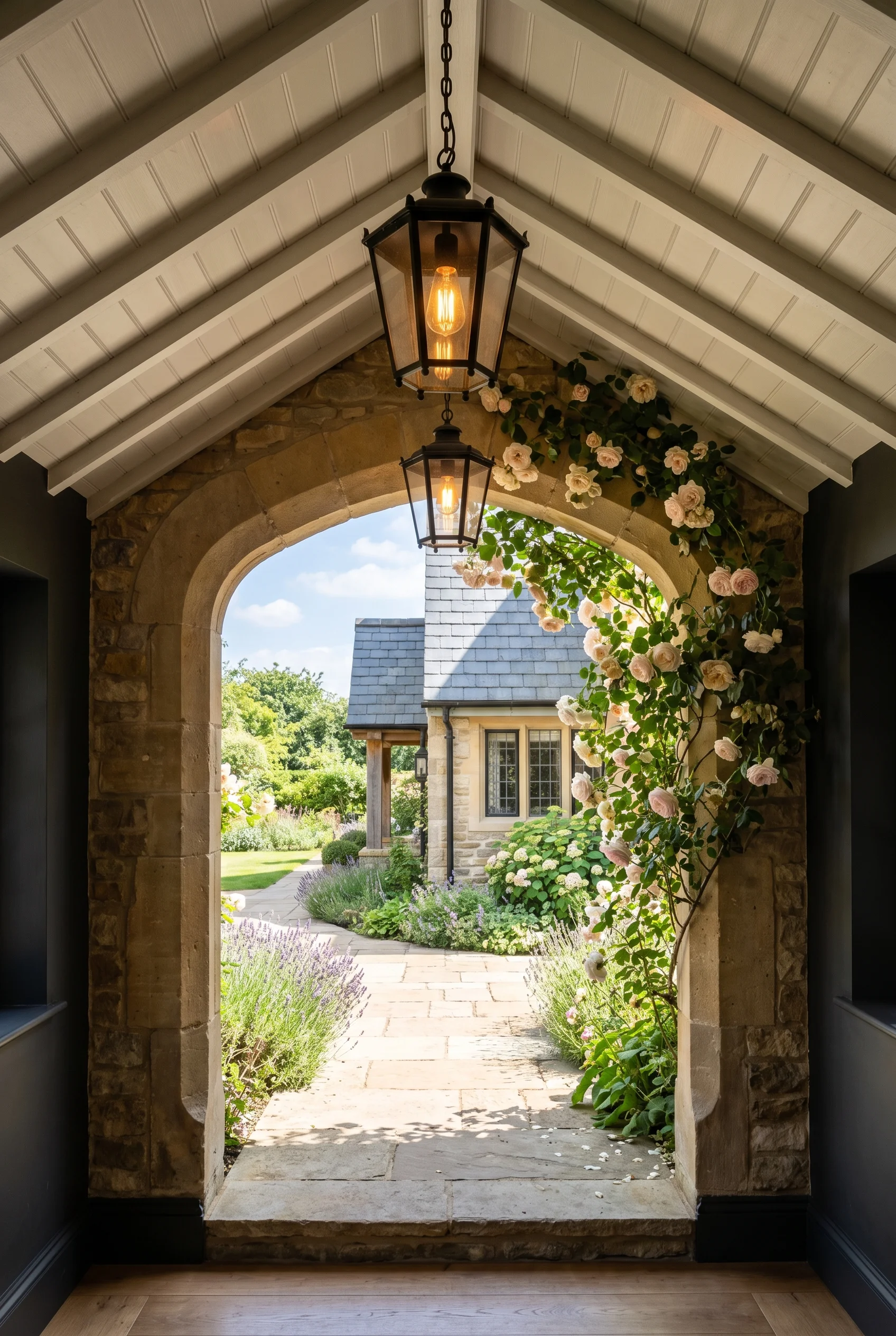 English Country House Exterior english country exterior lighting design scene