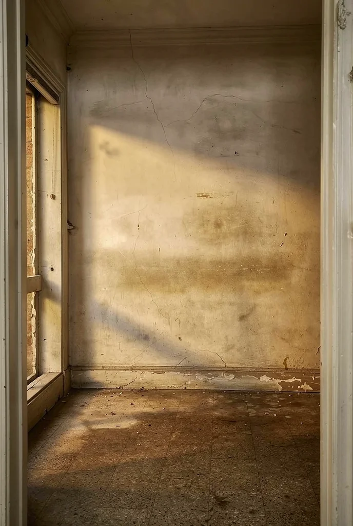 Mid Century Modern Bathroom featuring 36-inch wall-mount walnut vanity with ceramic sink with freestanding walnut bathroom storage cab empty room