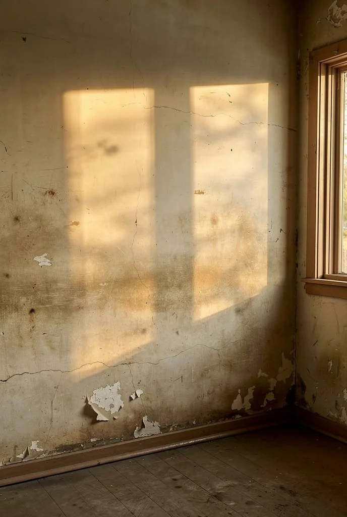 Mid Century Modern Bathroom featuring double globe brass mid century bathroom sconce with wood-framed organic-shaped mantel mirror empty room