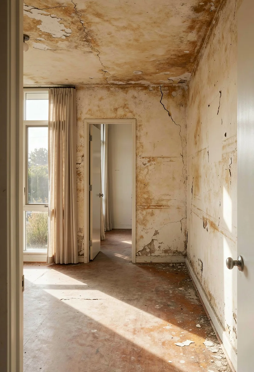 Mid Century Modern Bedroom mid century modern bed featuring Venini Abat-Jour Table Lamp in Amber empty room