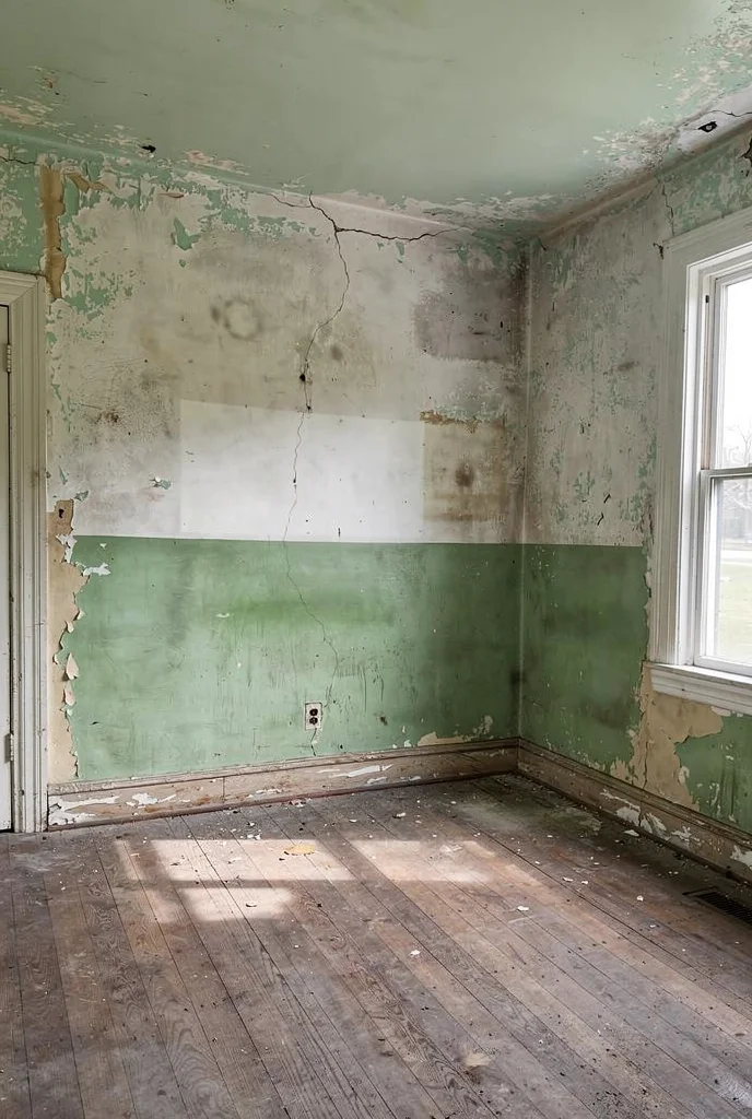 Mid century modern kitchen featuring walnut console table marble top mcm style with rare tripod mid century german floor lamp brass empty room