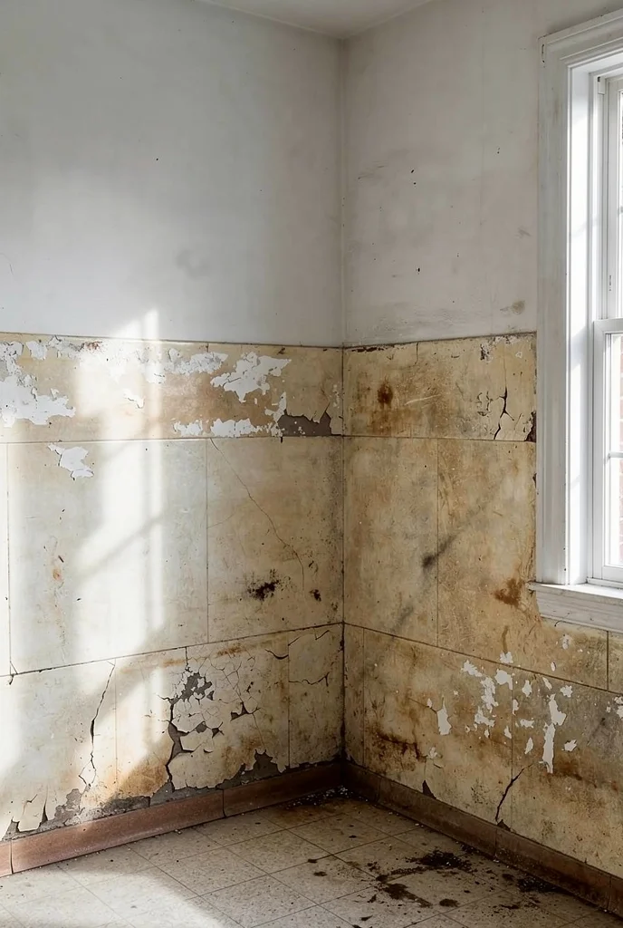 Mid century modern kitchen featuring art3d 12x12 pvc peel and stick subway tile backsplash with walnut mid-century modern coffee table glass top empty room