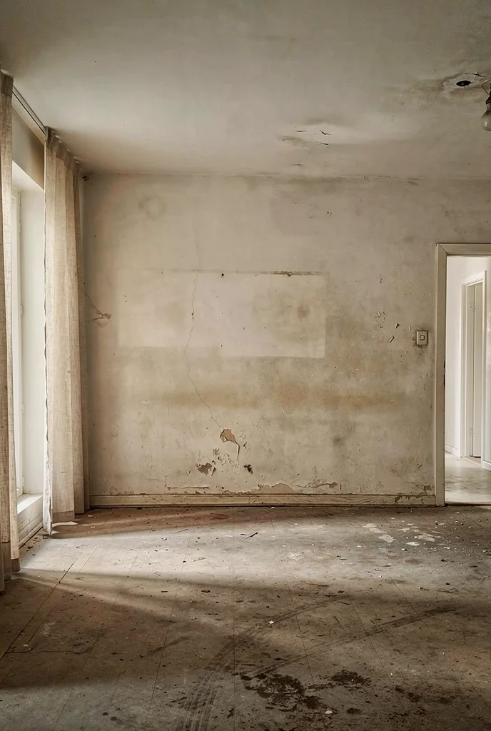 Mid Century Modern Living Room featuring Blu Dot Souvenir Sofa with Ferm Living Forma Wool Rug empty room