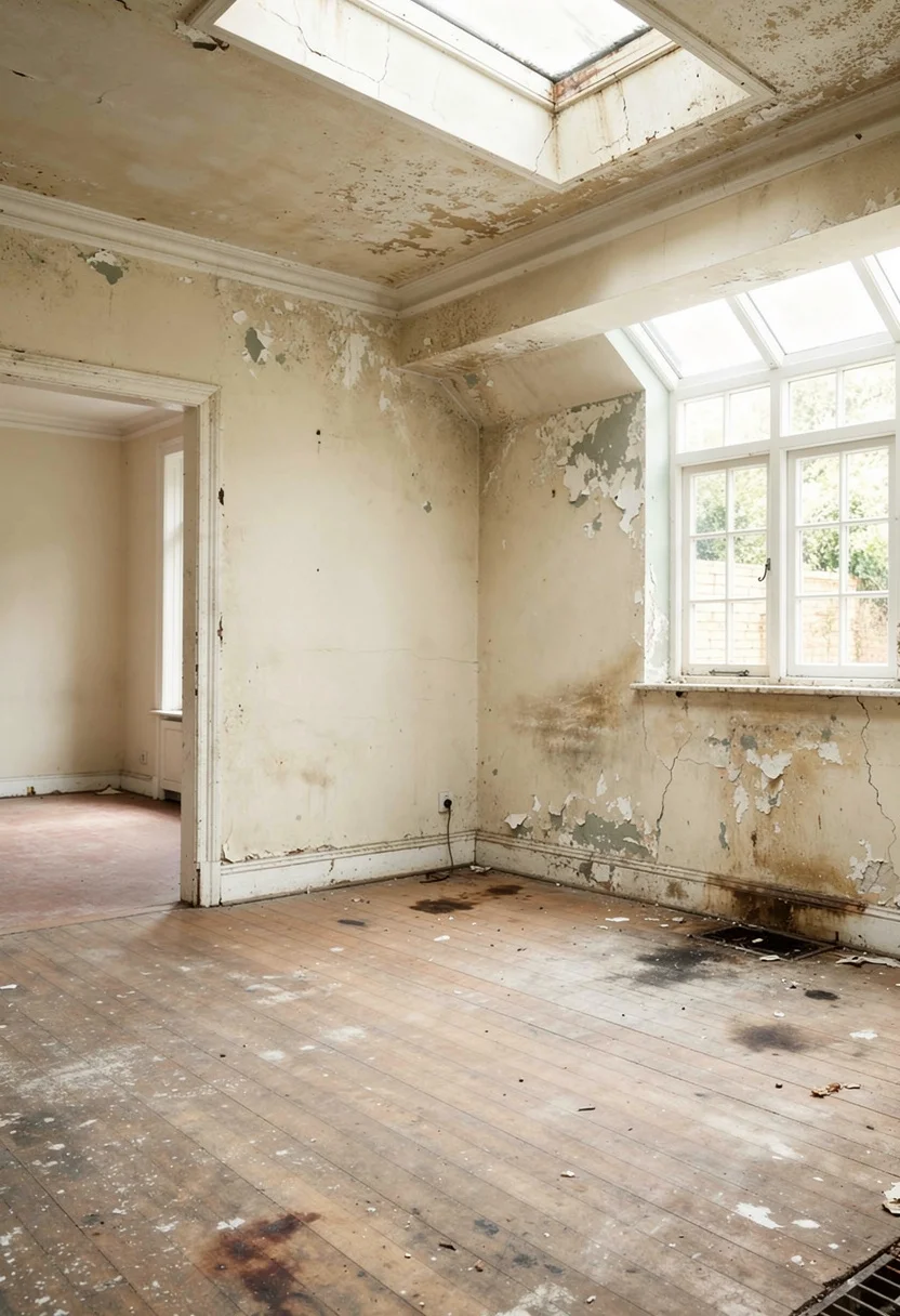 Modern kitchen colors earthy featuring sage green island with ivory sculptural bar stools empty room