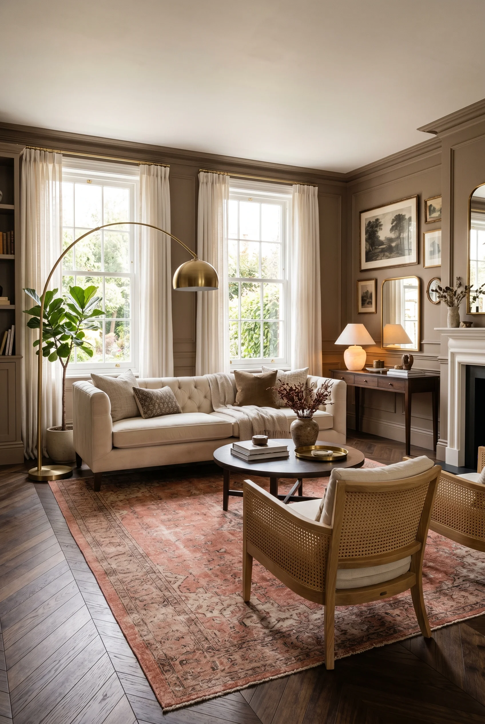 Victorian Living Room Victorian Flooring 19