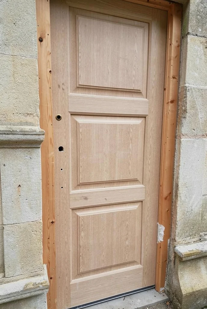 French Country Exterior before renovation empty facade