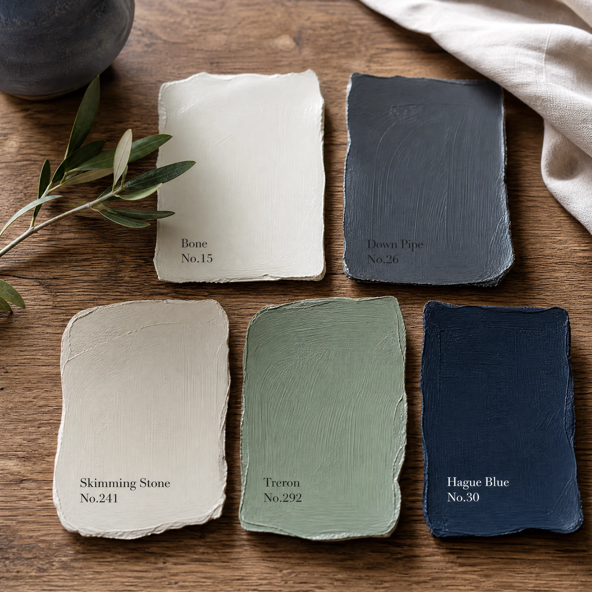 Victorian Hallway Farrow & Ball Color Palette