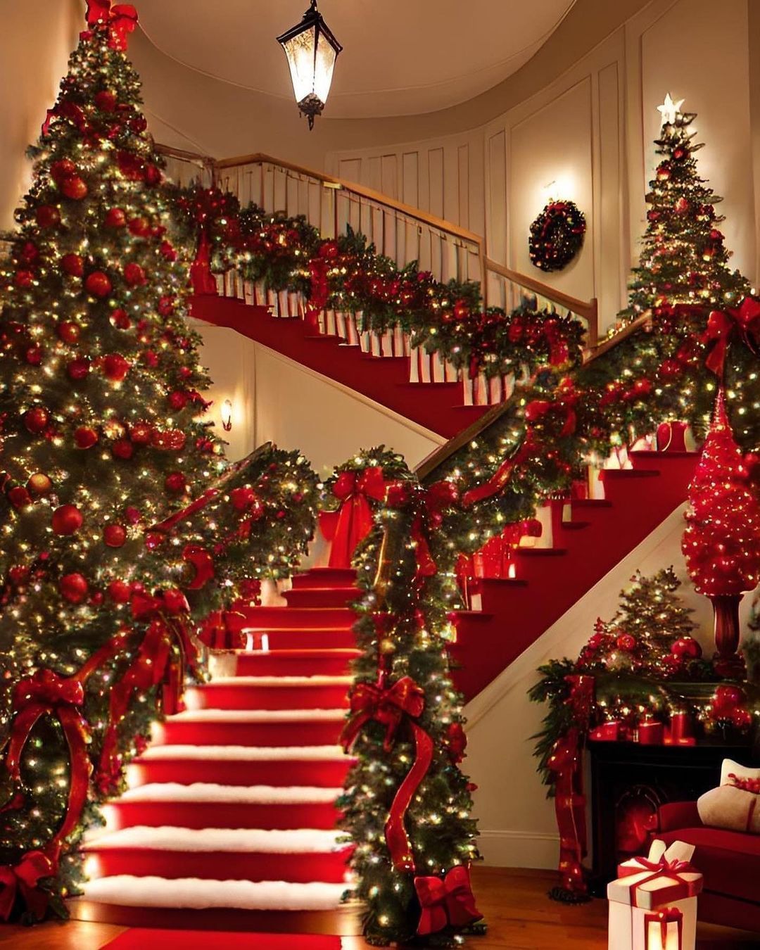 warm christmas decor ideas