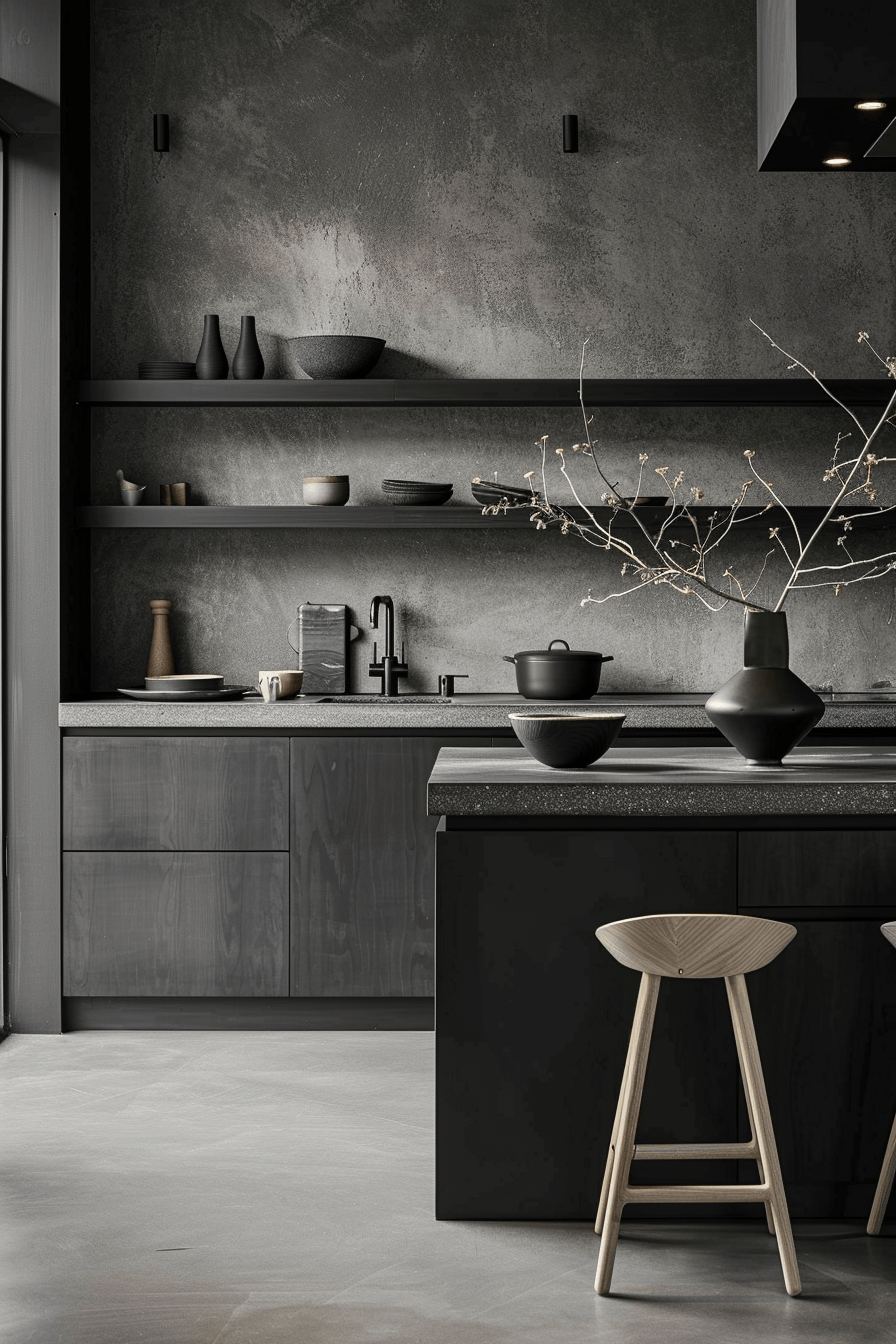 modern_minimalist_Scandinavian_kitchen_gray_and_black_color_palette